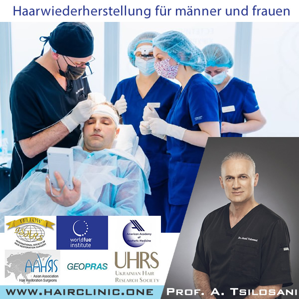 FUE - Dr Akaki Tsilosani, MD, PhD, FISHRS